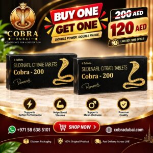 Cobra-200 Sildenafil Citrate 200 mg in Dubai, UAE