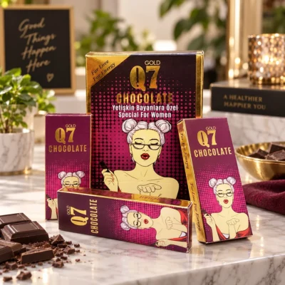Gold Q7 Premium Chocolate for Women in dubai