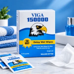 Viga 150000 Men’s Care Wipes – 3ml in dubai
